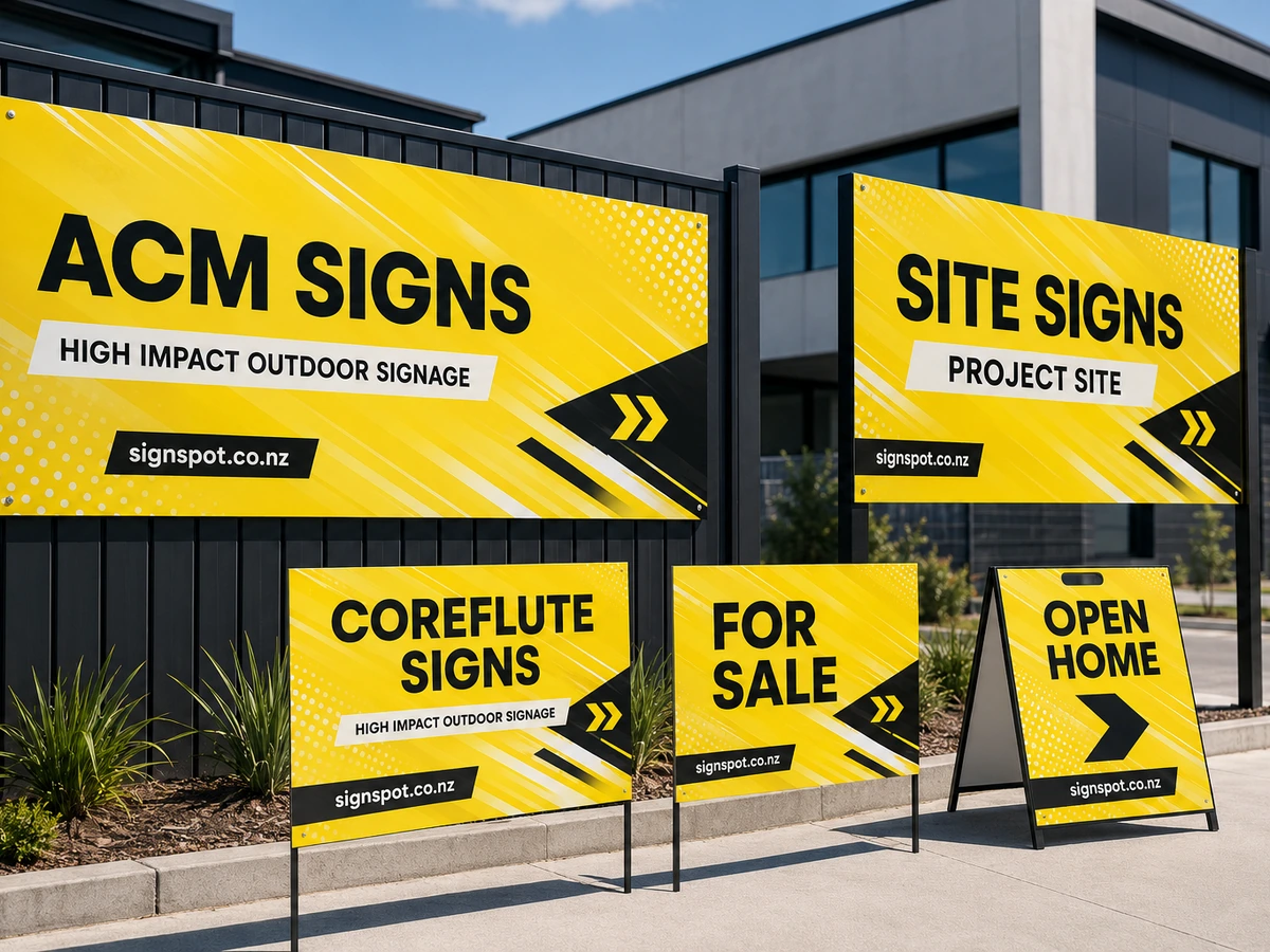 ACM, Corflute & Site Signs example image