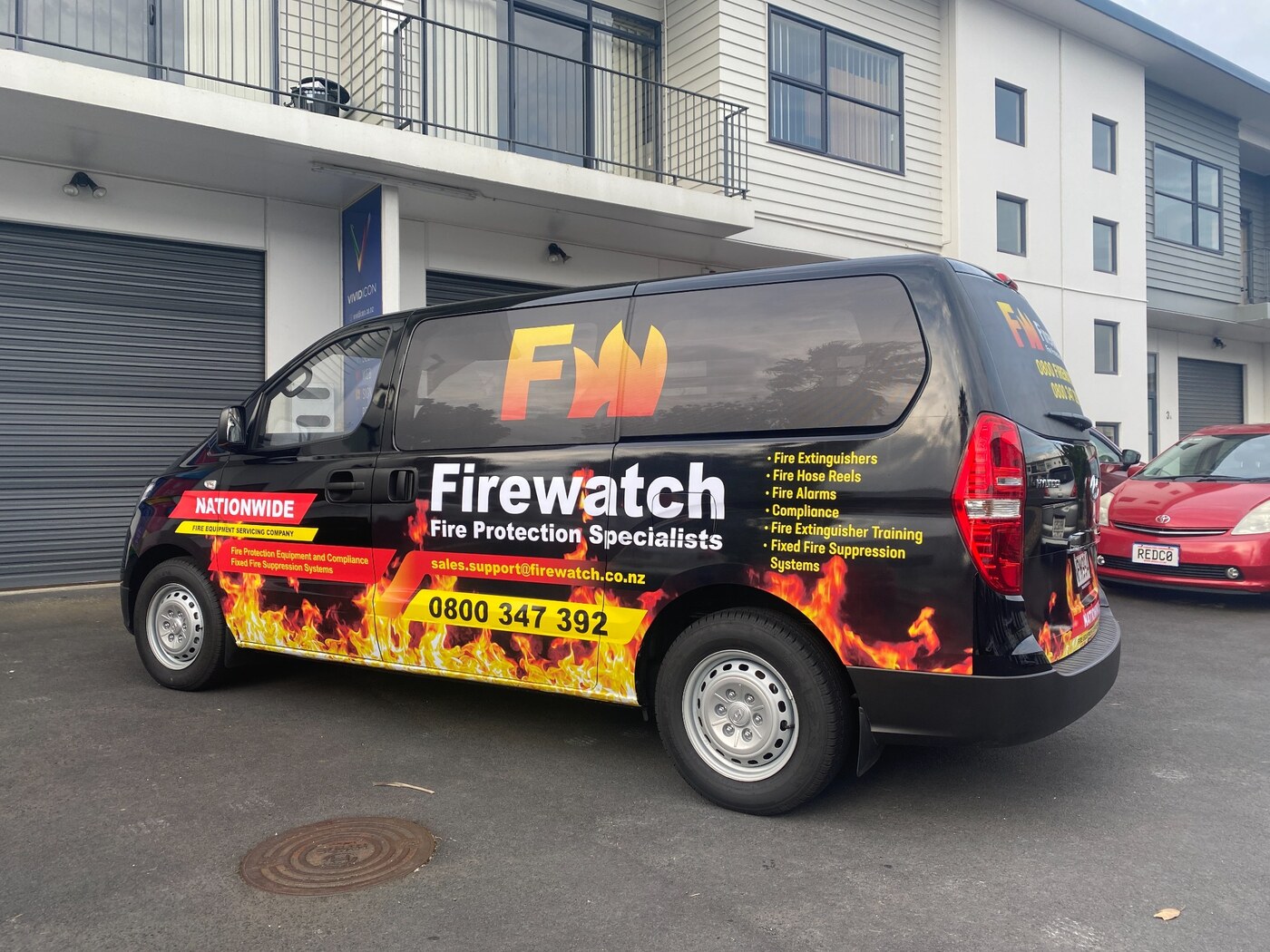 Partial wrap Auckland Partial vehicle wrap Auckland business signage
