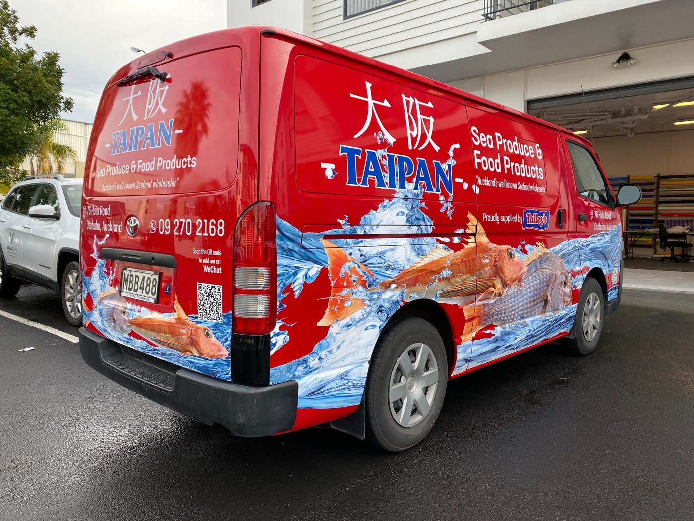 Taipan Truck Signage project photo