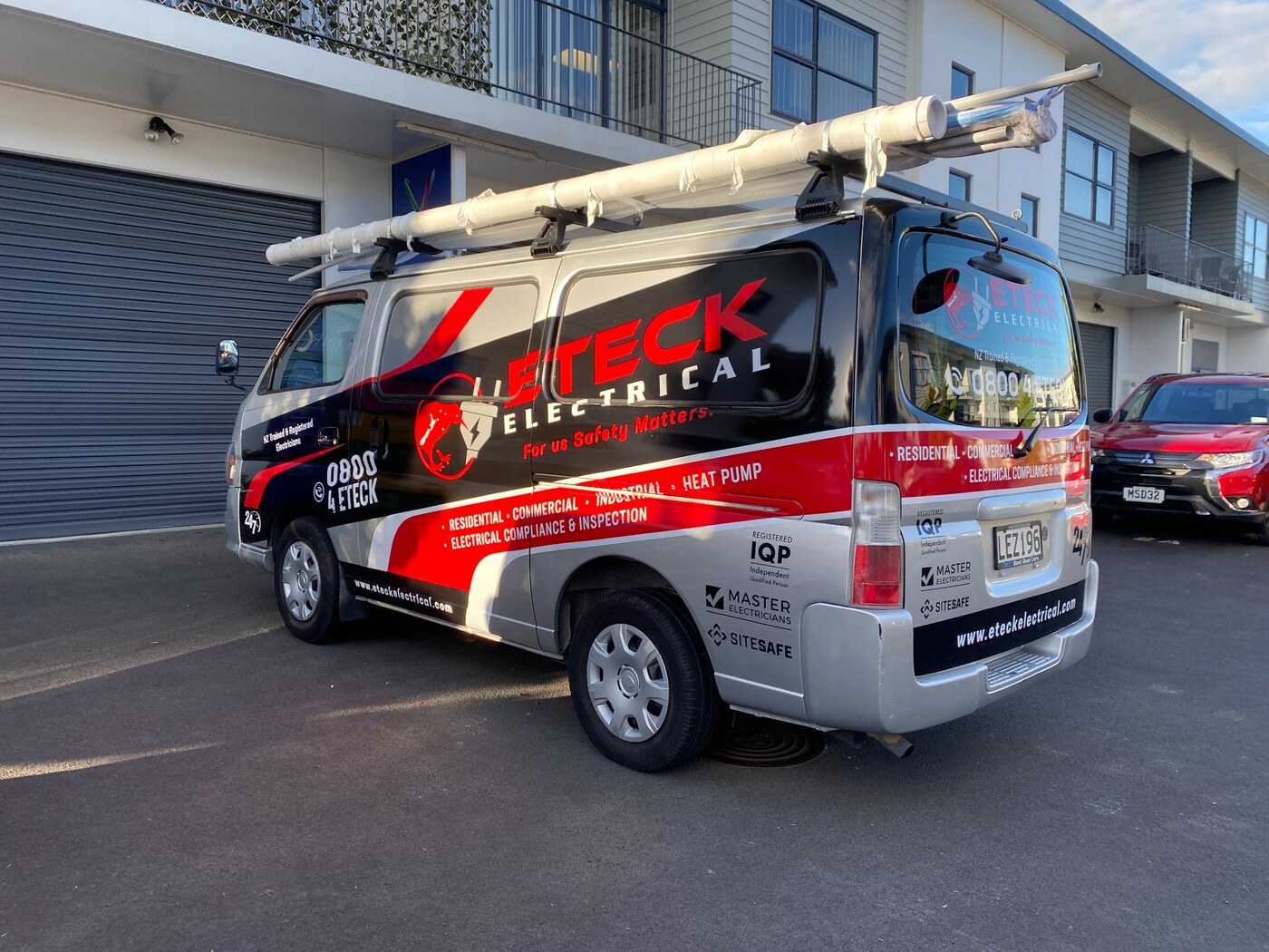Tradie van signage Tradie van signage Auckland with durable commercial graphics